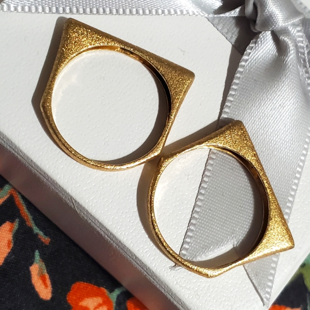 Stamped 14Kt Gold Rings